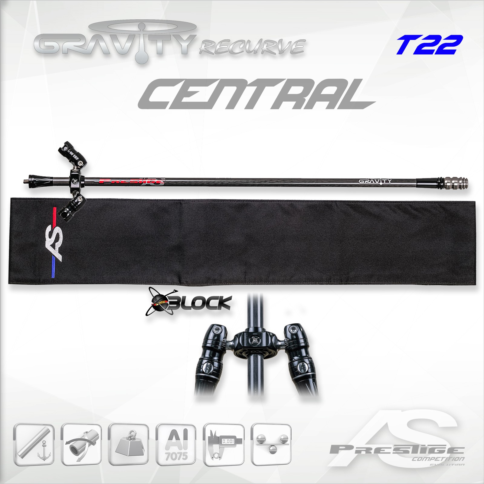 GRAVITY15 RECURVE CENTRAL BAR